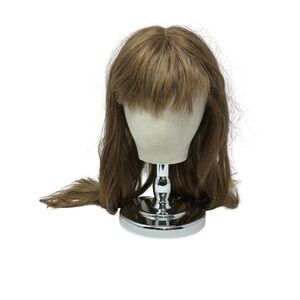 Noriko Collection Bree Wig Light Chocolate 1635N Long Layered Bangs Brown